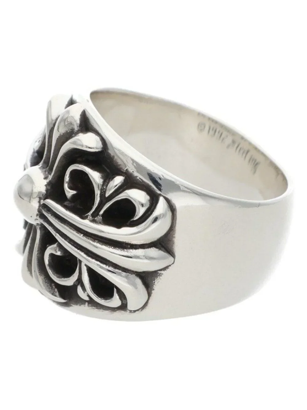 Chrome Hearts Keeper Silver Ring